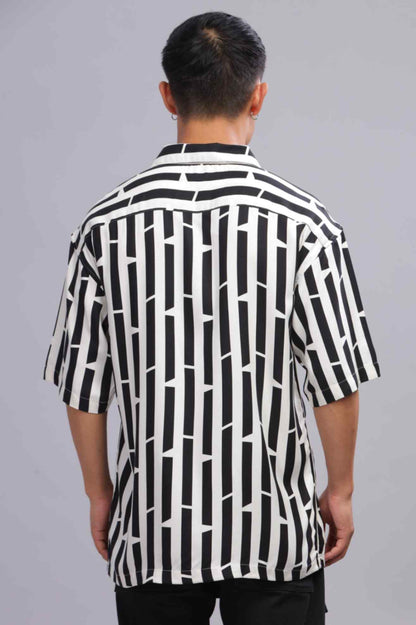 Black And White Strip Shirt